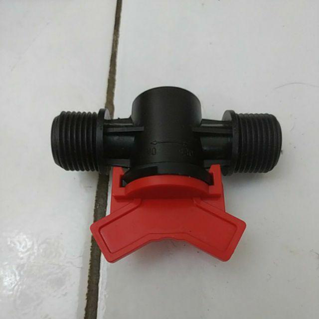 Check Valve Mini Stop Kran Air Pipa Pvc 0.5 X 0.5 Inch Kran Air