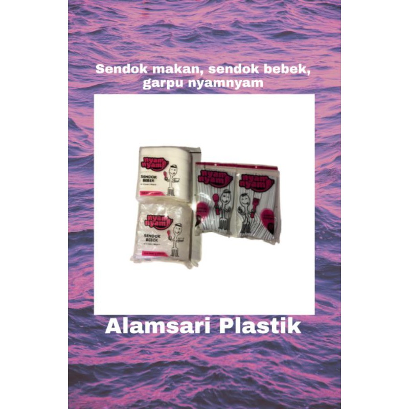 Sendok Bebek  nyamnyam isi 12 lusin (144 pcs)