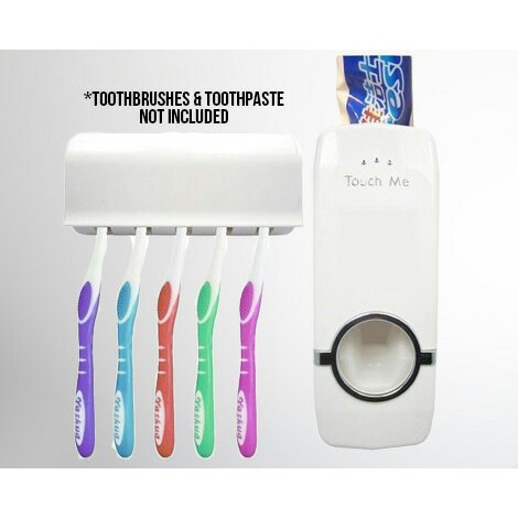 BABEE  - DISPENSER ODOL DAN TEMPAT SIKAT GIGI/ PENJEPIT TOOTHPASTE TOOTHBRUSH