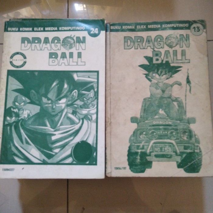 komik Dragon ball tanpa cover