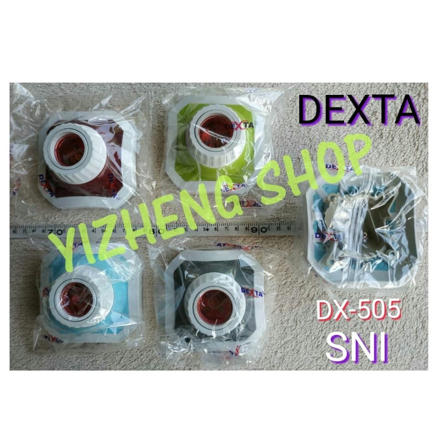 FITING PLAFON KOTAK WARNA