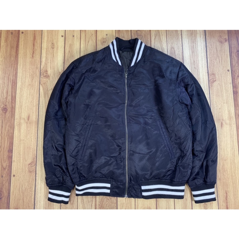 VARSITY JACKET NAVY GU