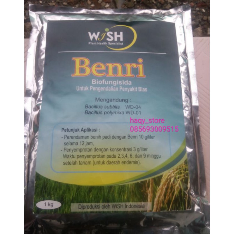 

benri Tepung biofungisida 1000gr