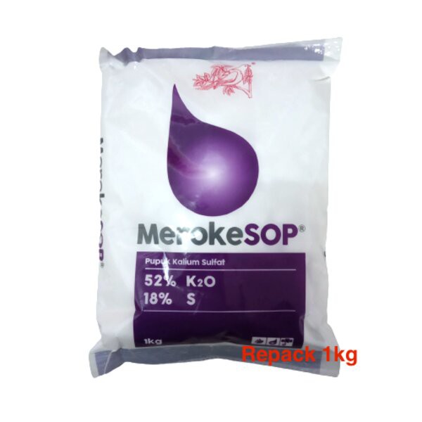 Pupuk MerokeSOP Kalium Sulfat K2SO4 / Pupuk ZK – 1 kg