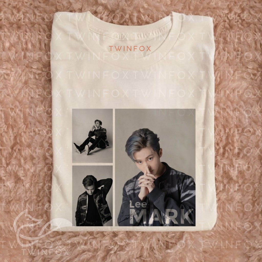 Kaos Kpop Unisex Lee Mark Photo
