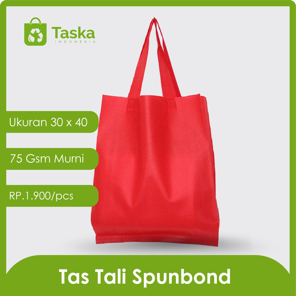 

TAS SPUNBOND / Tas Belanja MURAHH!! / Goodie Bag / Souvenir 30x40 (Per Lusin)