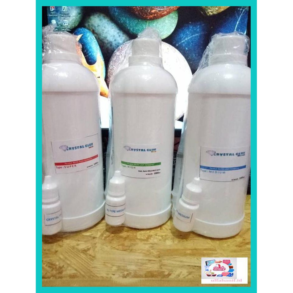 

Rew5Ey- Lem Akrilik Crystal Glue Clorofom - 500Ml Ft54Yt5-