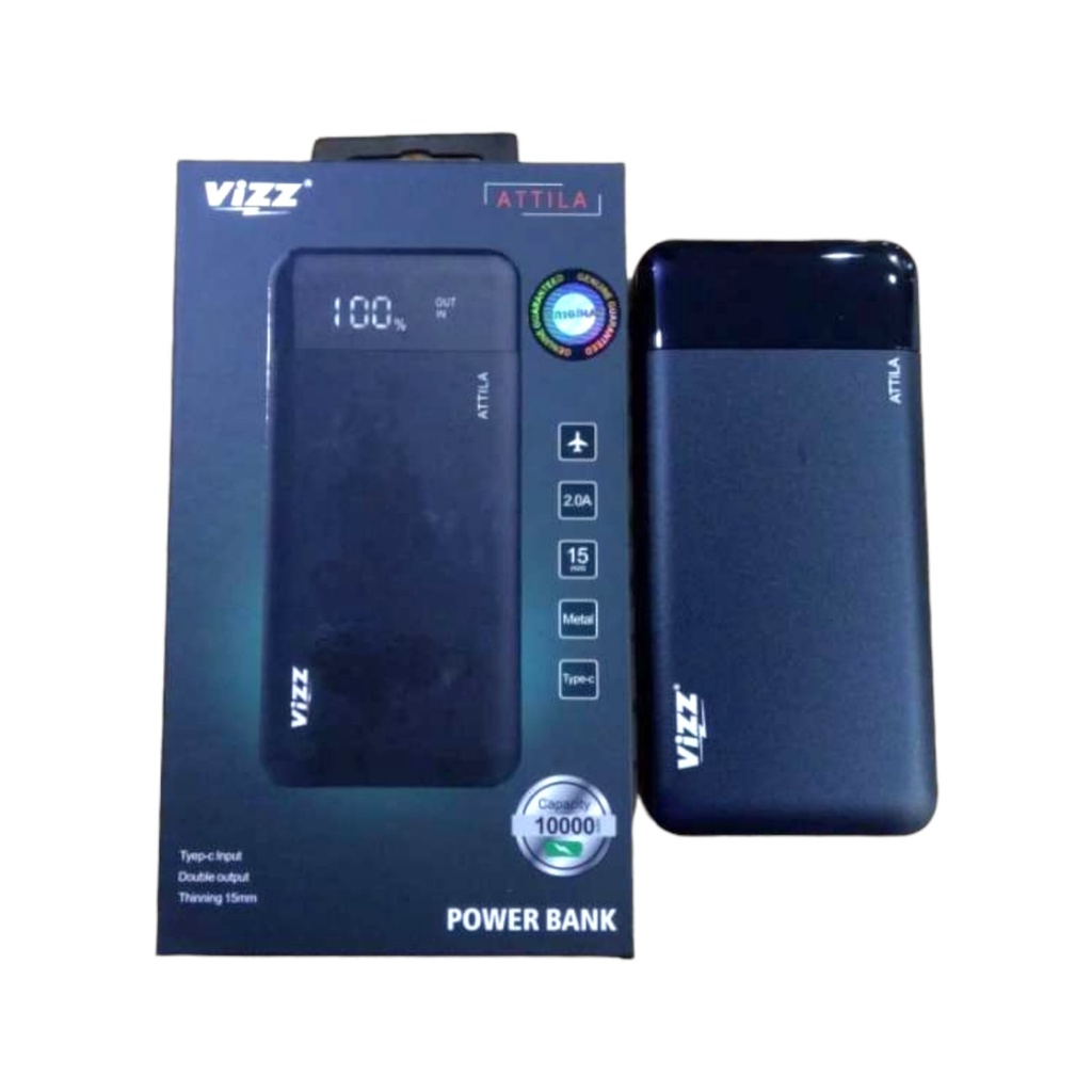 Jual Power Bank Vizz Attila Mah Shopee Indonesia