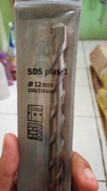 Mata Bor Beton Bosch Colok Sds Plus 1 Drill 12 Mm X 210 Mm