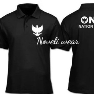 Noveli wear - Kaos polo shirt | kaos kerah pria | kaos polo distro logo bordir Garuda