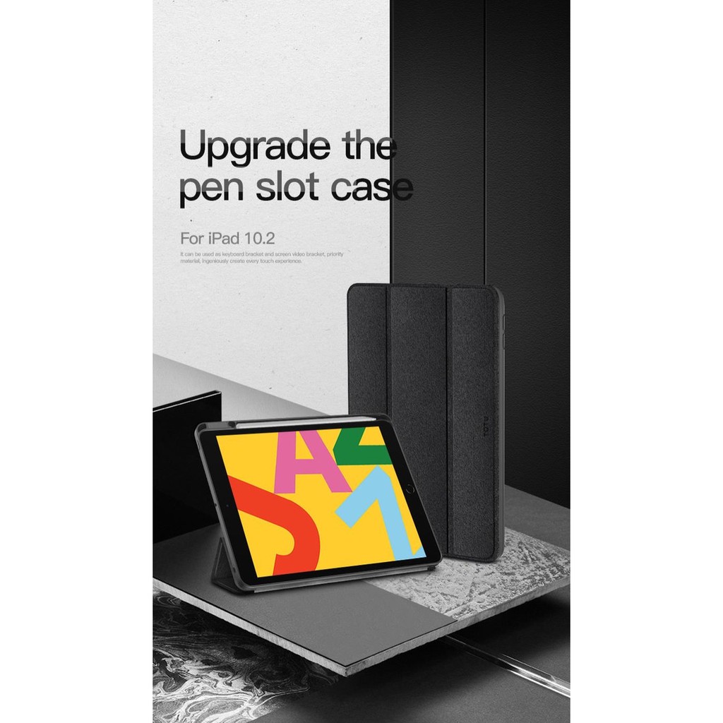 Totu iPad 7 10.2 inch Case cover Auto lock Casing Flip iPad 7 Original Totu