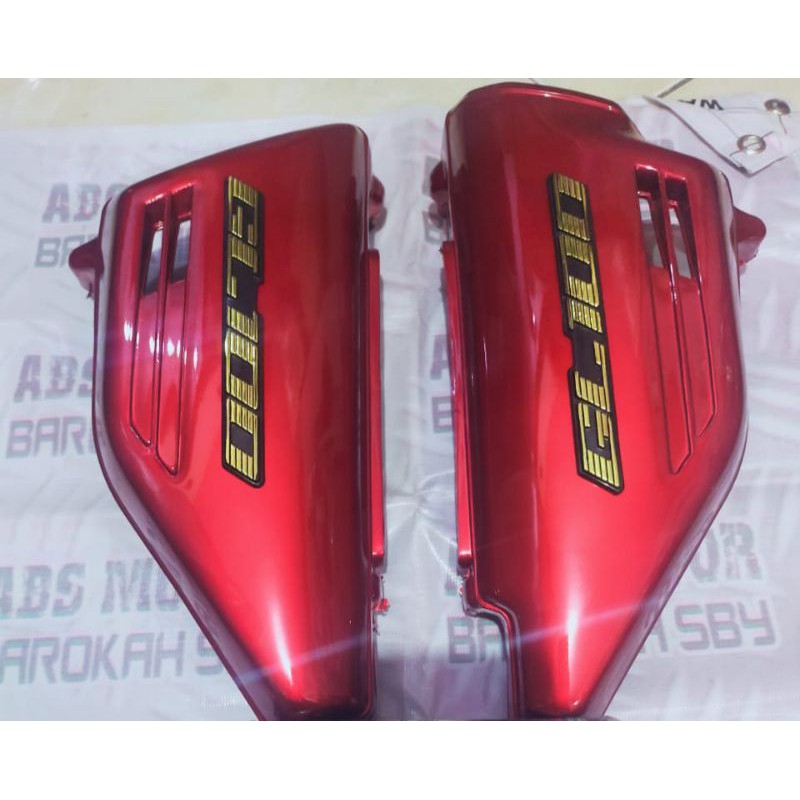 box aki gl 100 merah body tengah gl 100 tepong tengah gl 100merah