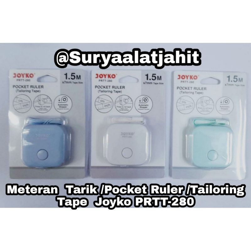 Meteran Tarik PRIT-280 (1.5M) Joyko =rp.9.750/pcs