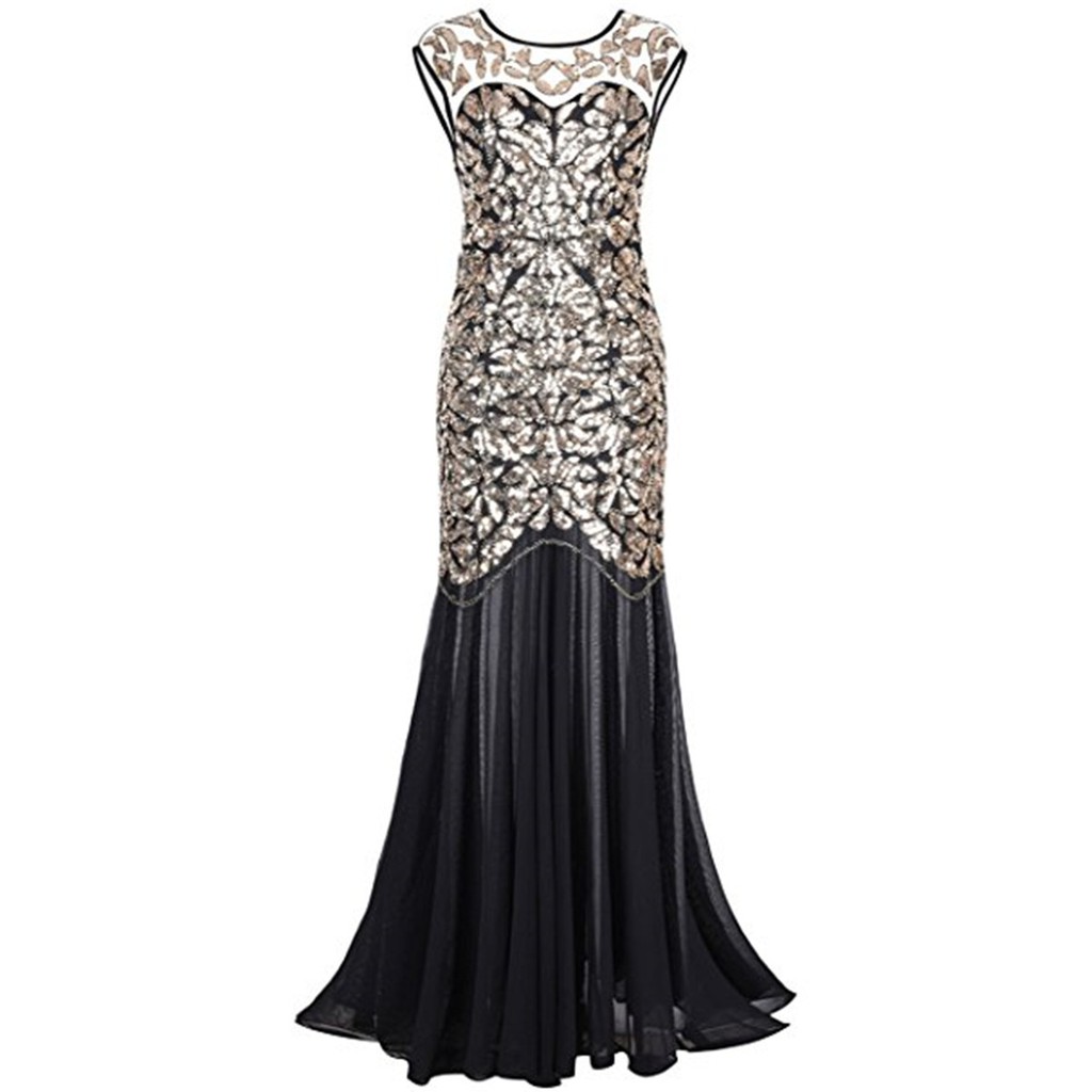 Silver Super Prom Night Dress