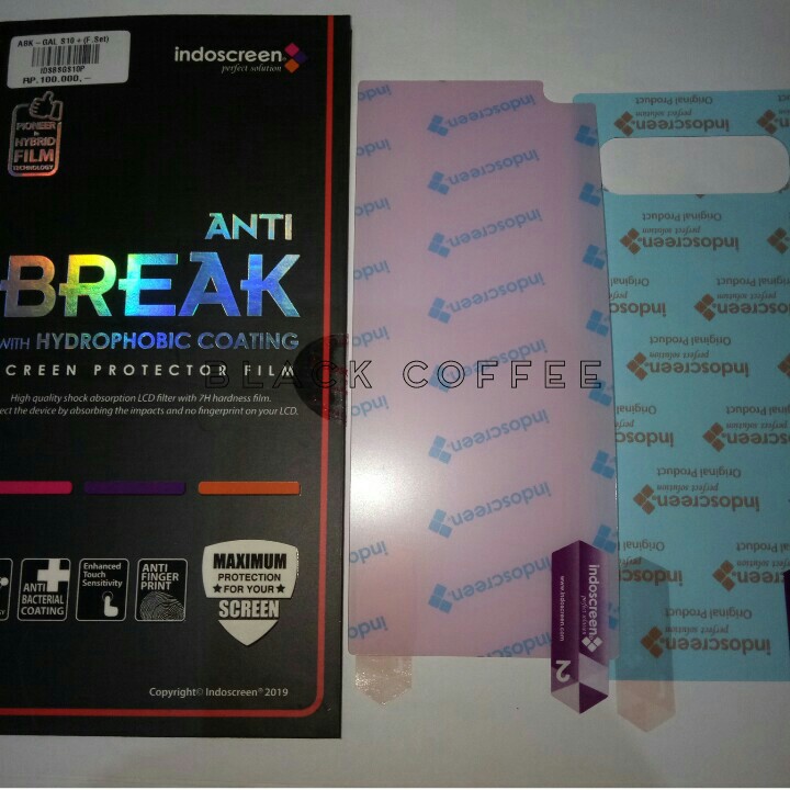 Anti gores anti break samsung S20/PLUS/ULTRA S10/S10plus/S10e indoscreen