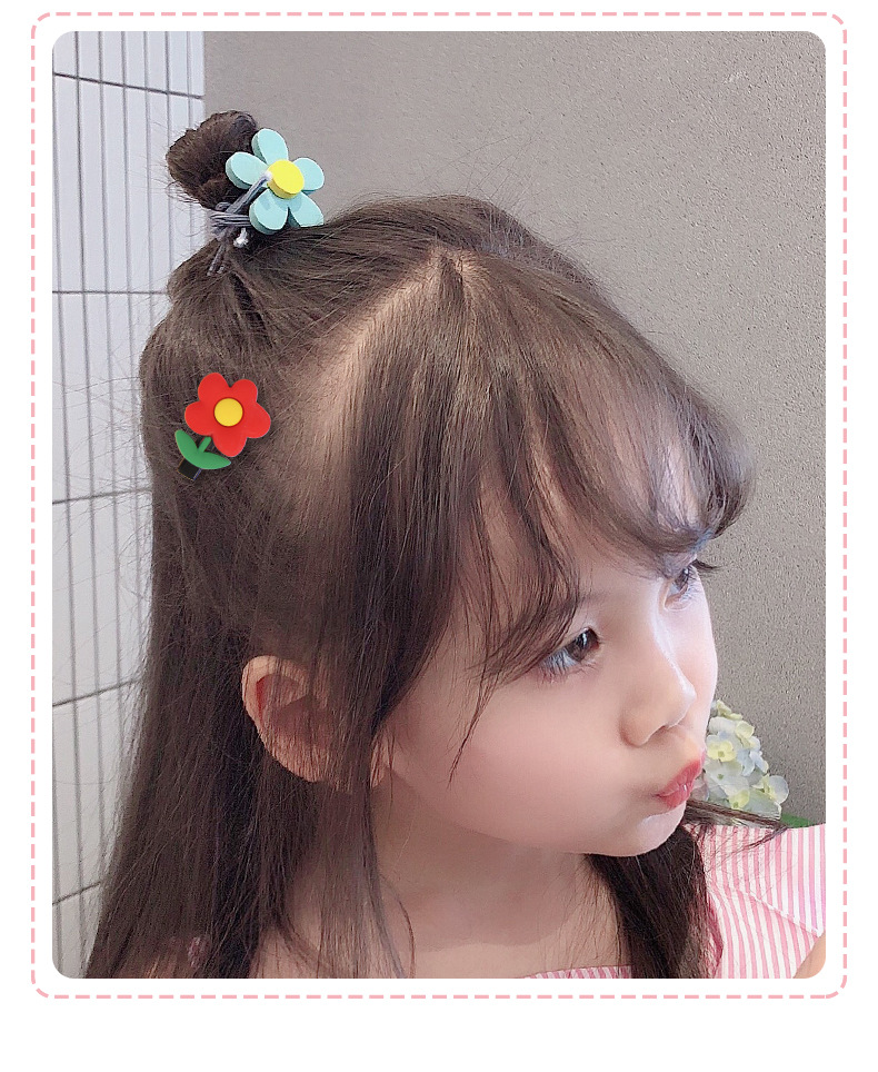 Jepitan Rambut Anak Jepit Rambut Korea Kids Unicorn Candy Fruit Korean Fashion Rainbow Ice Cream -PD