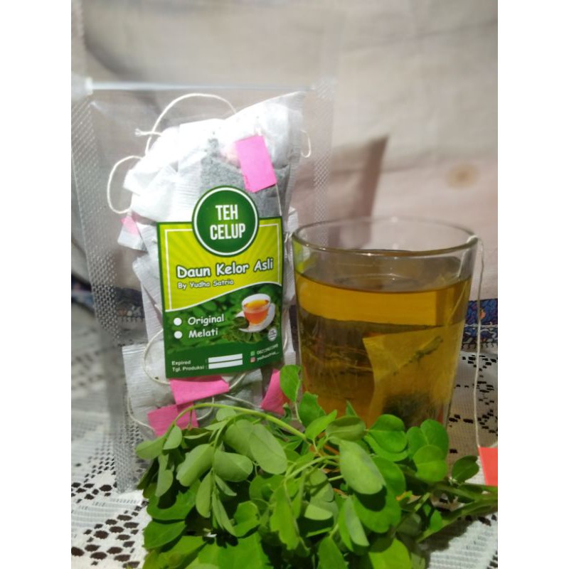 

Teh Celup Daun Kelor Asli
