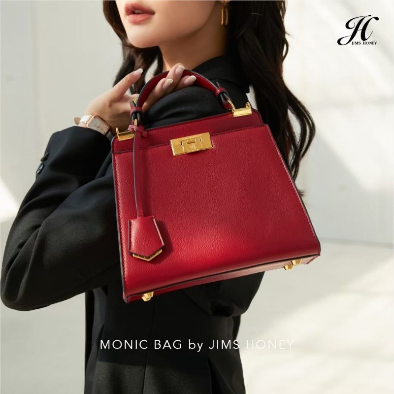 MONIC BAG JIMS HONEY ORIGINAL 100% Tas Selempang Wanita Kekinian Hand Bag Jims Honey