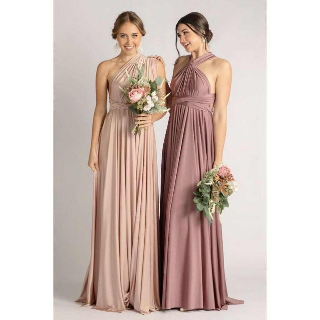 READY FREE KEMBEN - DRESS BRIDESMAID Dress Bridesmaids Seragam Bridesmaid Dress Premium Multiway Dress Convertible Dress Infinity Dress Pesta Pengiring Pengantin Wedding Dress Pernikahan Marriage Pesta Pernikahan Wedding Party Dress Wedding