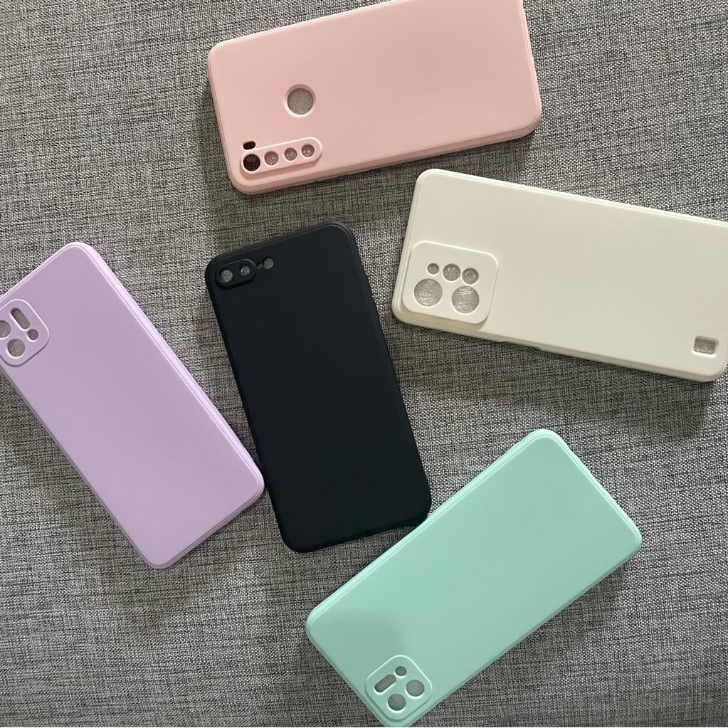 Softcase Samsung A10S - Case Macaron Square Edge - Case Murah - Case Keren - Case Samsung  Terlaris 