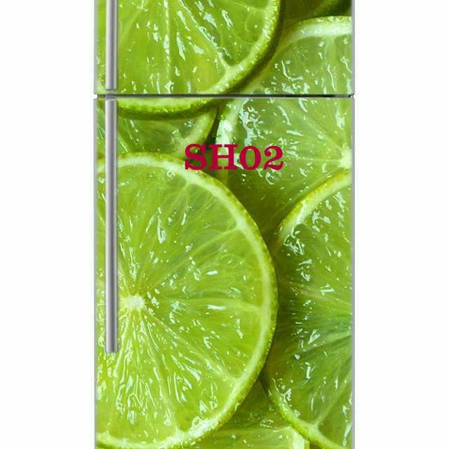 STICKER KULKAS GREEN LEMON