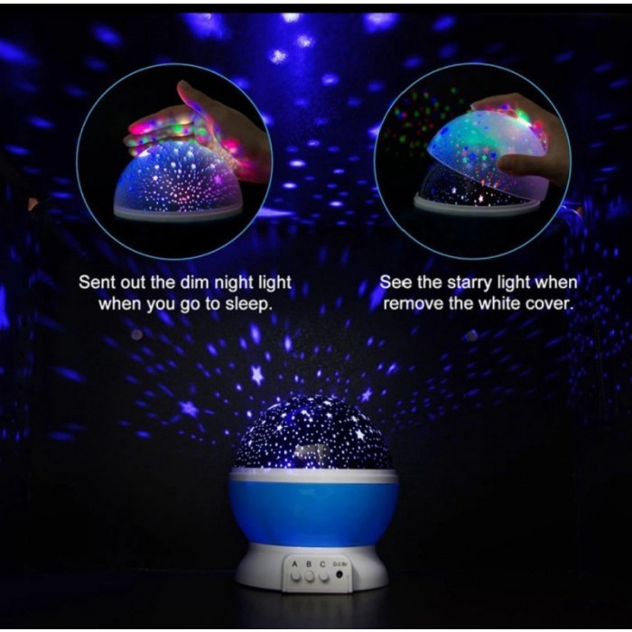 LAMPU TIDUR ANAK LED KARAKTER GALAXY-GALAXY LED NIGHT LIGHT FOR CHILD