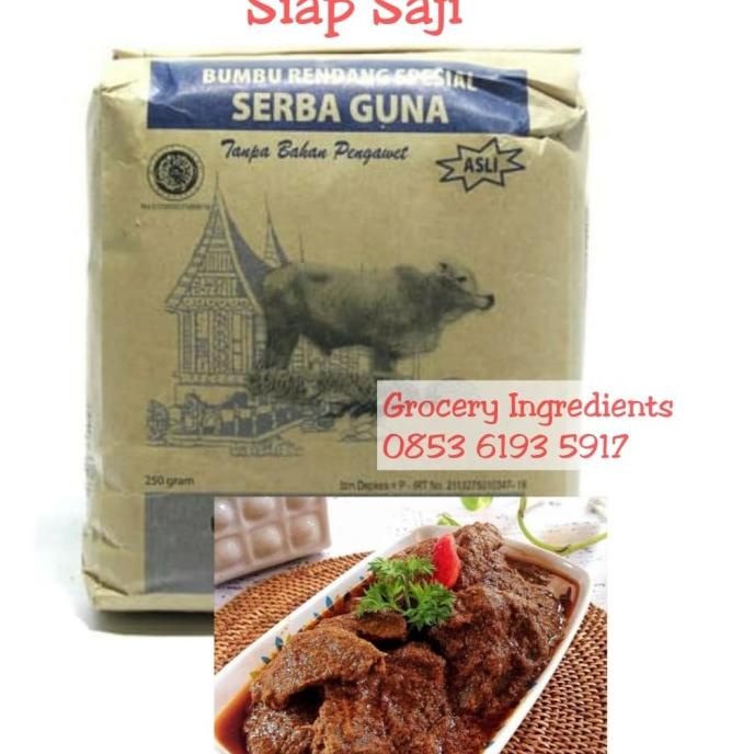 

Bumbu Rendang Padang 250Gram