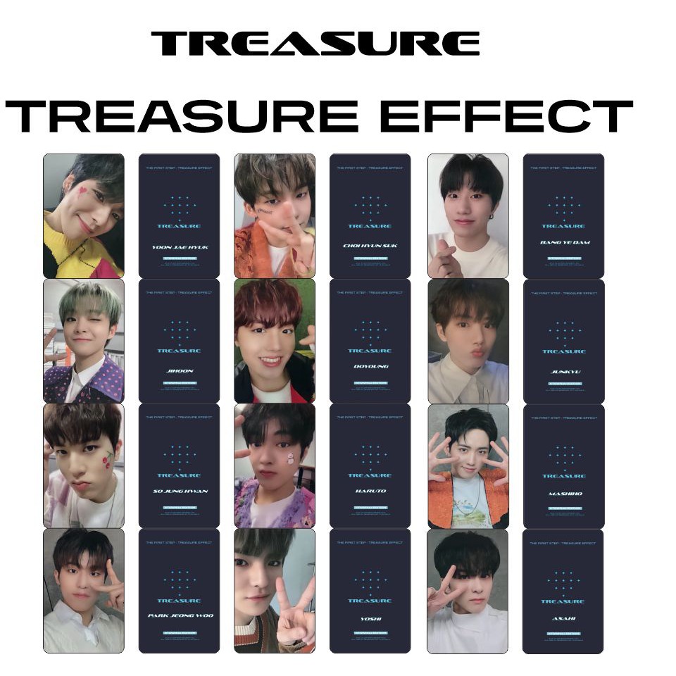 photocard Treasure The First Step : Treasure Effect unofficial