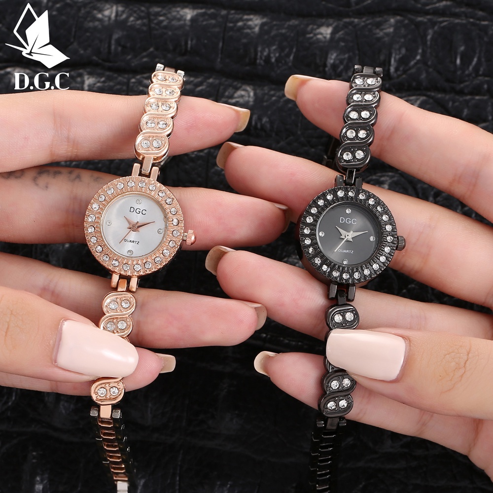 COD✅ Jam Tangan Quartz Analog Alloy Mini untuk Wanita Hadiah Casual Fashion Import W232