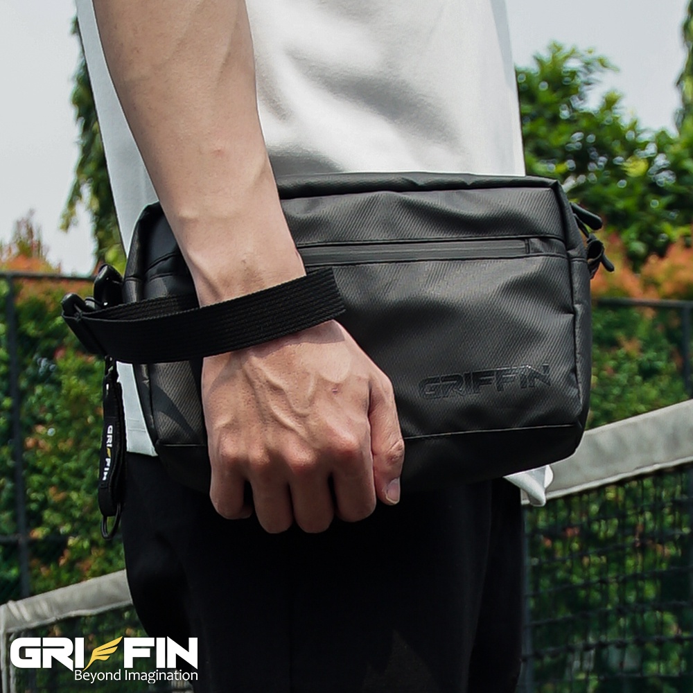 Tas Slingbag Clutch Pouch Pria Basel Waterproof Griffin Apparel