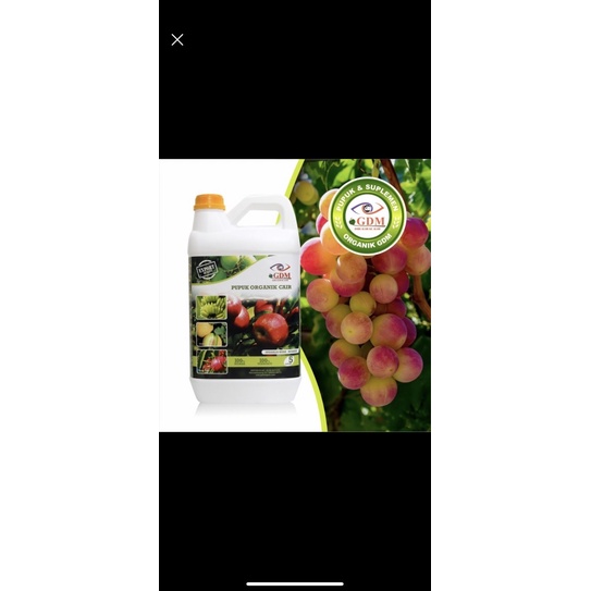 Pupuk Anggur organik GDM 5 liter