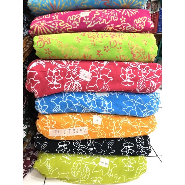 Kain Batik Rayon Santung Motif