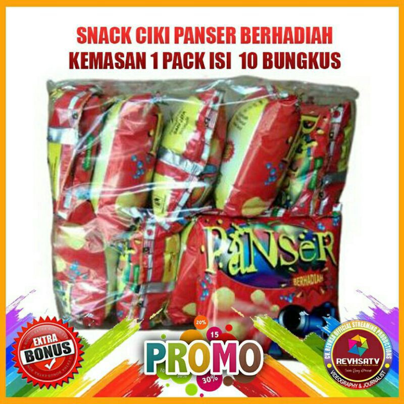 

10 Bungkus | Ciki Berhadiah | Ciki Panser | Ciki Jadul