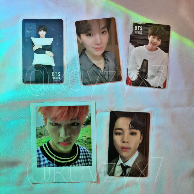 Photocard suga jimin taehyung persona mots yf
