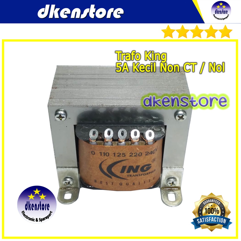 Trafo 5A Kecil KING CT dan Non CT