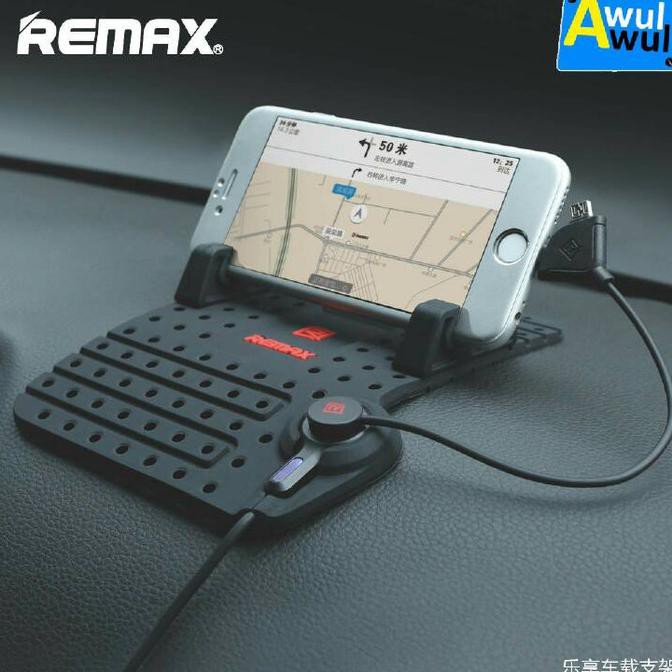 interior mobil - Remax DIY Smartphone Car Holder Fleksibel Charger Magnet Micro USB