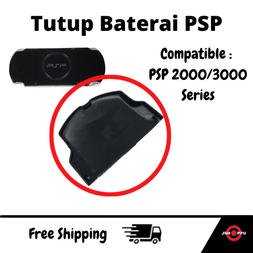 Tutup Baterai PSP Battery Batre Batere baterai PSP slim 2000 3000