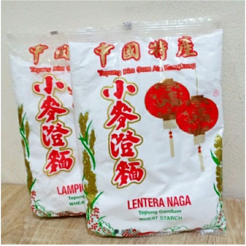 Tepung teng mien lentera/lampion hongkong naga 500 gram jaminan kualitas  hongkong halal