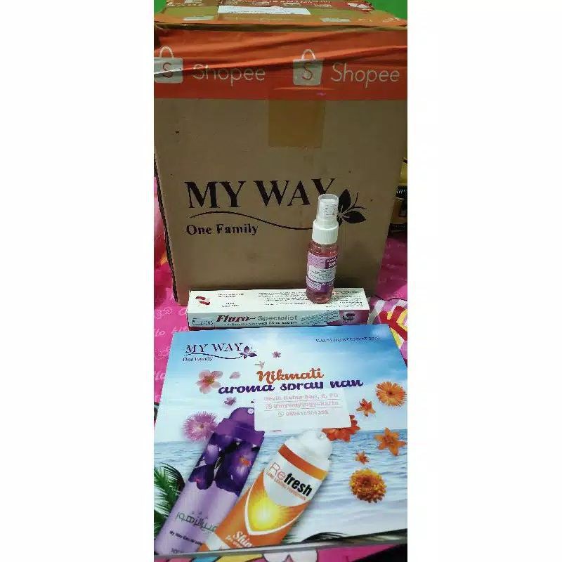 MY WAY  Parfum Mulut penghilang Bau mulut good smile with cloves 30ml