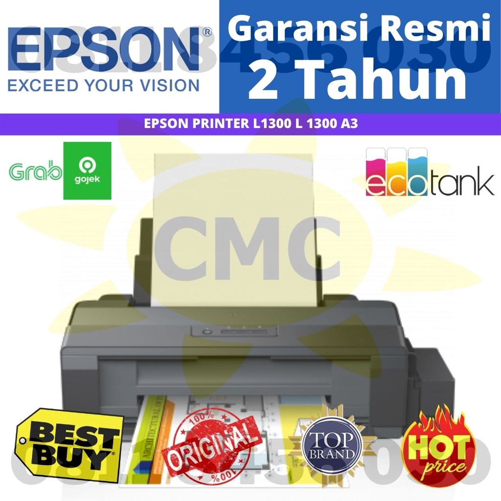 EPSON PRINTER L 1300 L1300 A3 RESMI