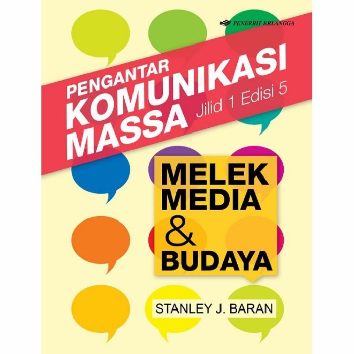 

PROMO!!! PENGANTAR KOMUNIKASI MASSA 'MELEK MEDIA & BUDAYA' JL.1/5 TERBARU