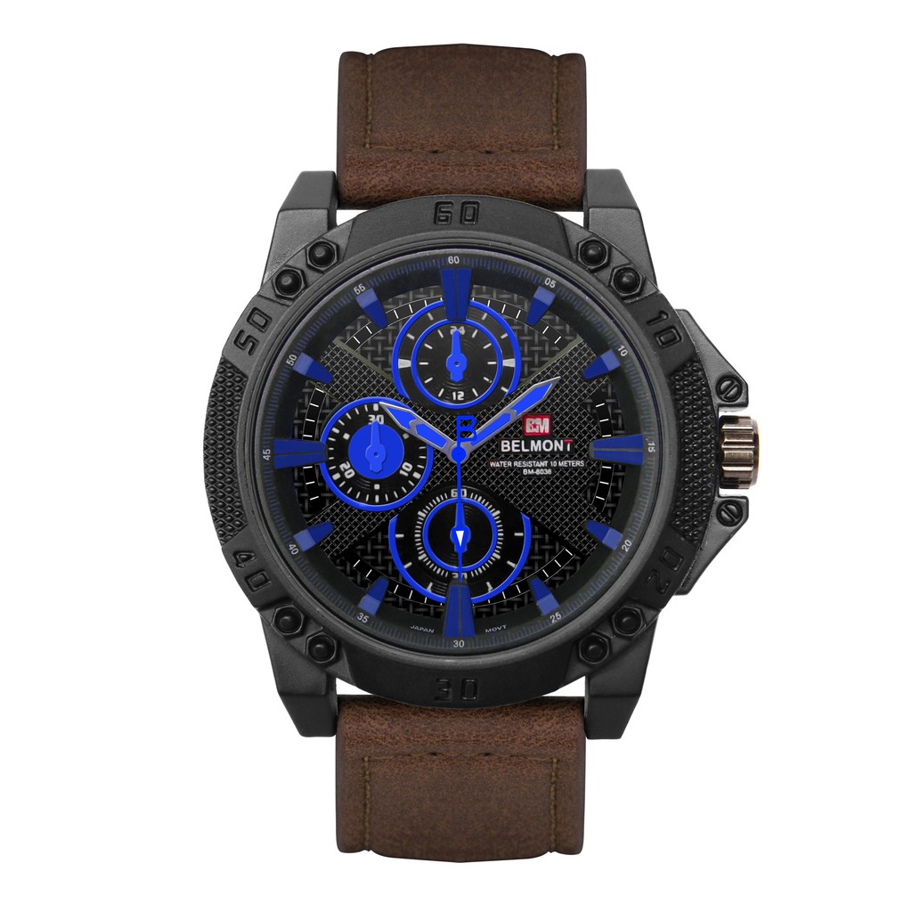  Jam  Tangan  Pria BELMONT Sport  BM 8036 Shopee Indonesia