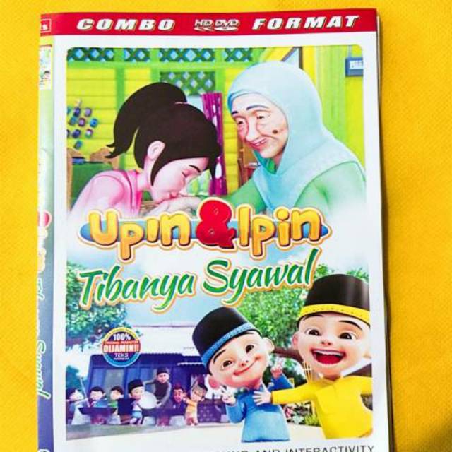 Kaset DVD film anak Upin dan Ipin movie collection