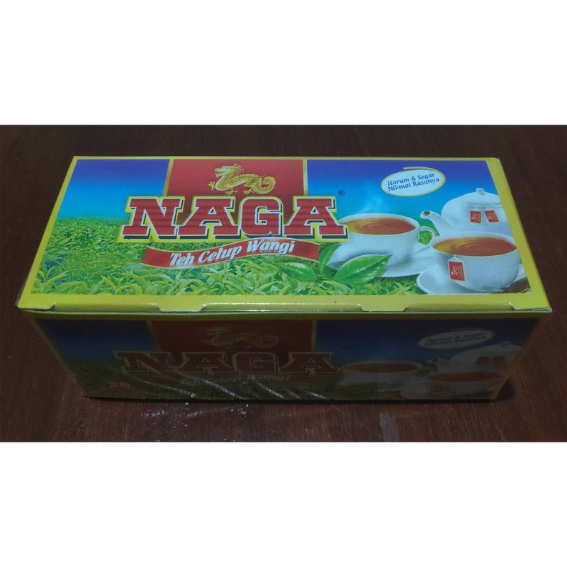 

1 pack teh celup cap Naga Asli kota Malang