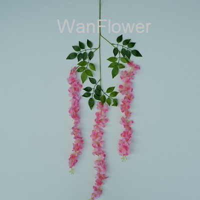 WANFlower Bunga Juntai Wisteria X3 Jumbo * PINK (perTangkai) P1,1M