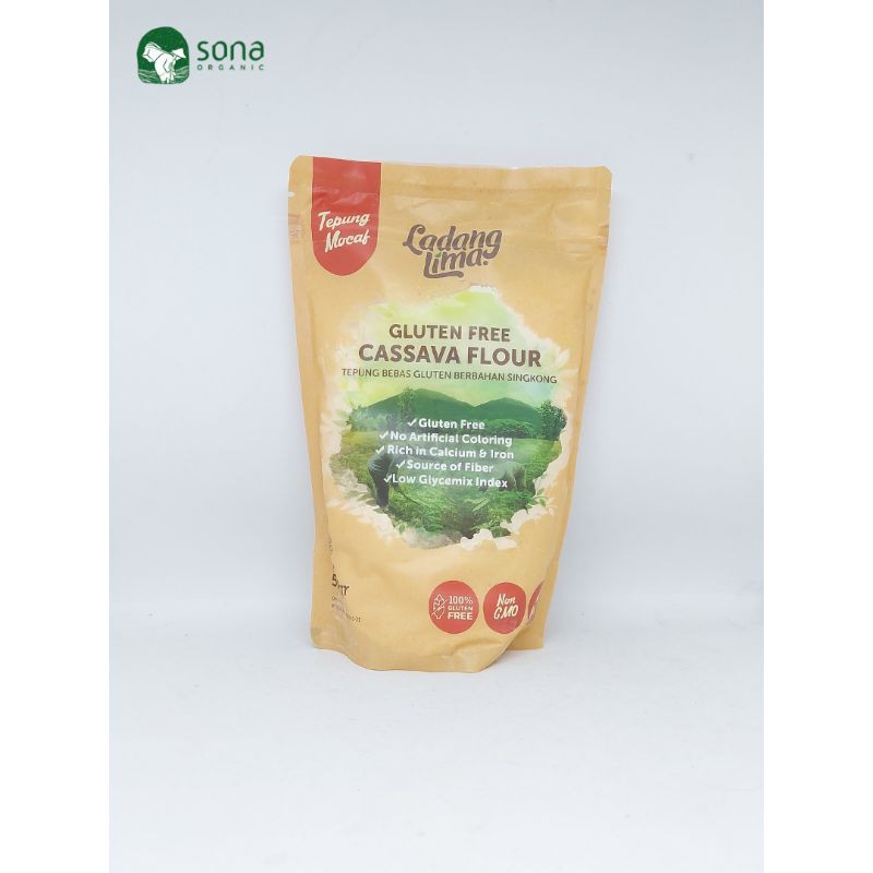 

Tepung Singkong Gluten Free 500 gr Serbaguna - Ladang lima