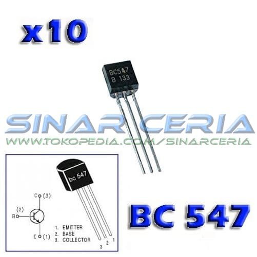 BC547/BC-547/547B NPN PNP Transistor bc 547