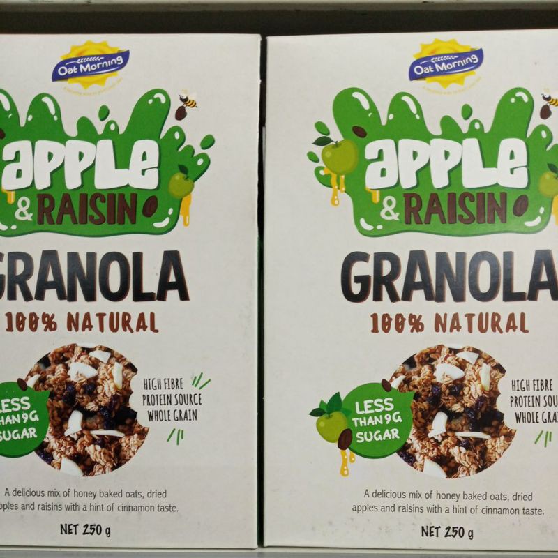 

APPLE DAN RAISIN GRANOLA 250G