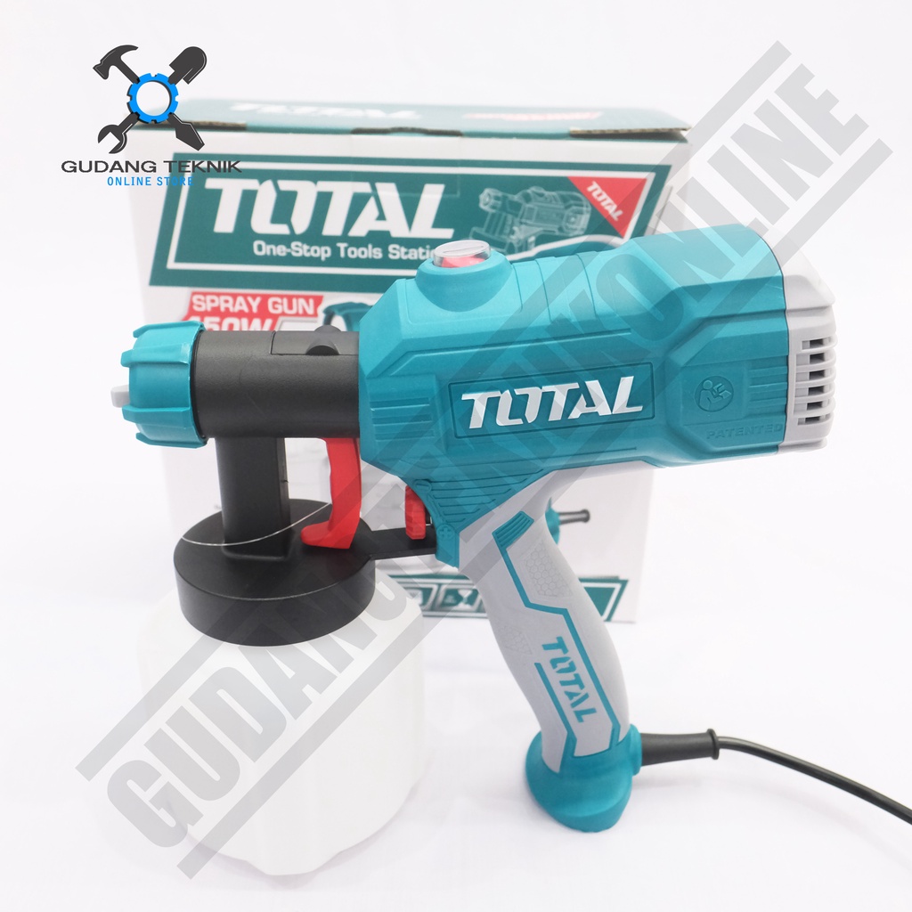 Spray Gun Elektrik TOTAL TT3506 / Spraygun Listrik TT 3506 - Alat Semprot Cat TOTAL TT-3506