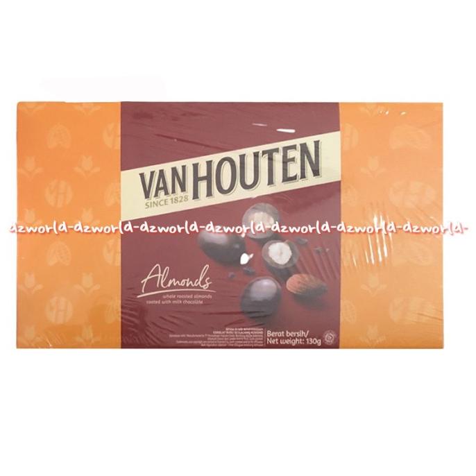 

VanHouten Almond Coklat Bulat Kacang Van Houten Chocolate 130gr